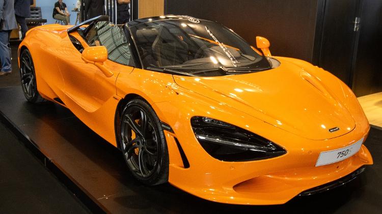 McLaren 750S em exposição no Catarina Aviation Show McLaren 750S em exposição no Catarina Aviation Show