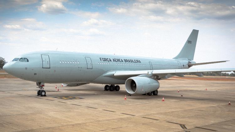 Avião KC-30 (Airbus A330 MRTT), o maior já operado pela FAB