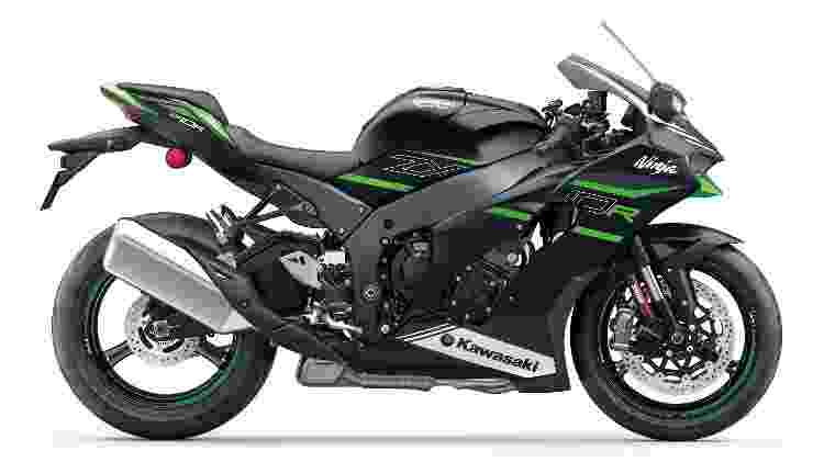 Ninja ZX-10R preta - Divulgação - Divulgação