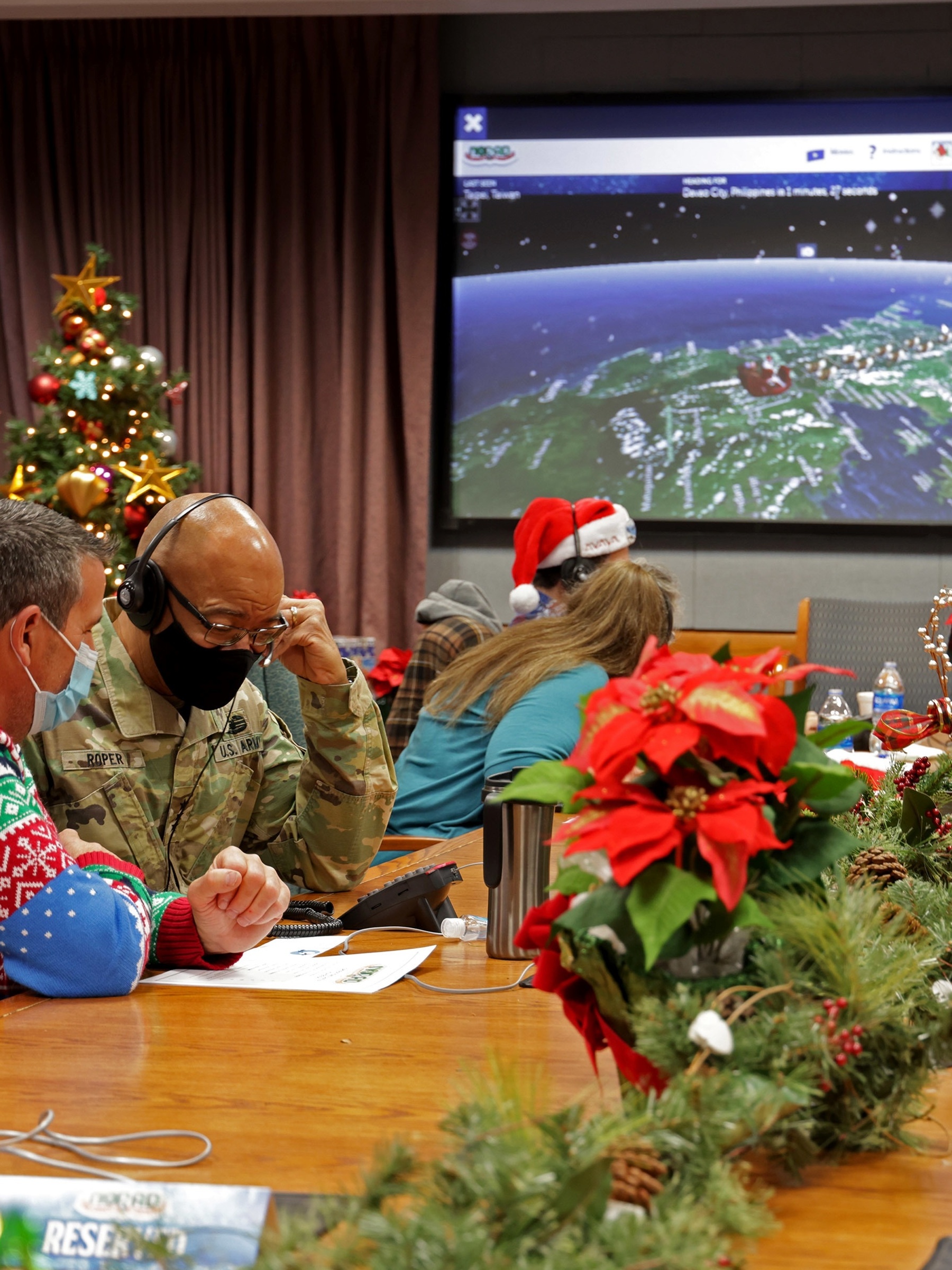 Papai Noel tem seu rumo rastreado por comando militar americano na