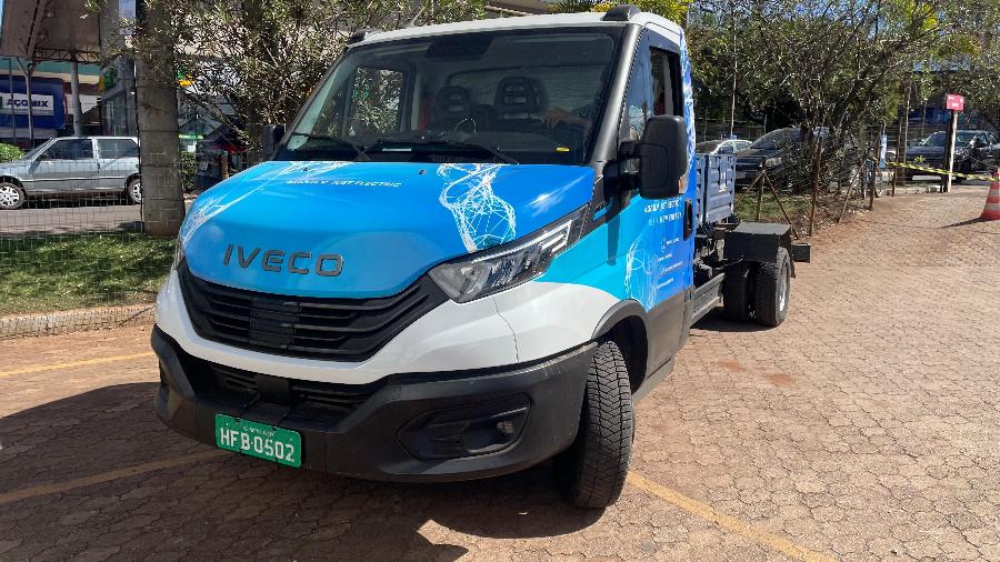 caminhão leve elétrico IVECO eDaily