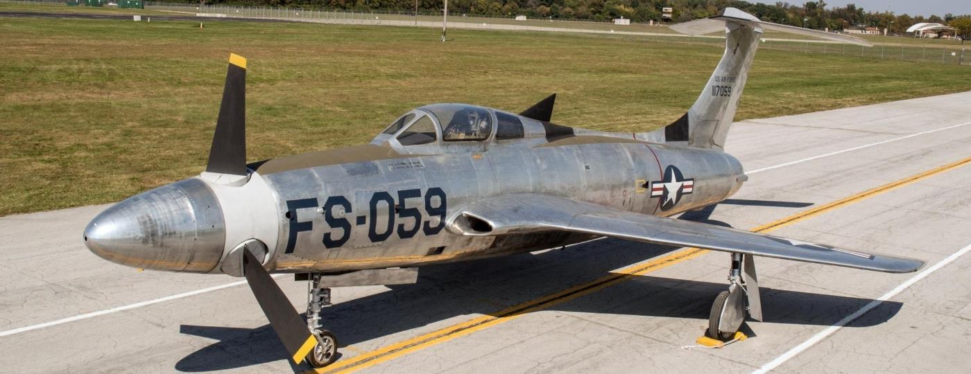 XF-84H, o avião mais barulhento do mundo, podia ser ouvido a 40 km de distância - Força Aérea dos Estados Unidos