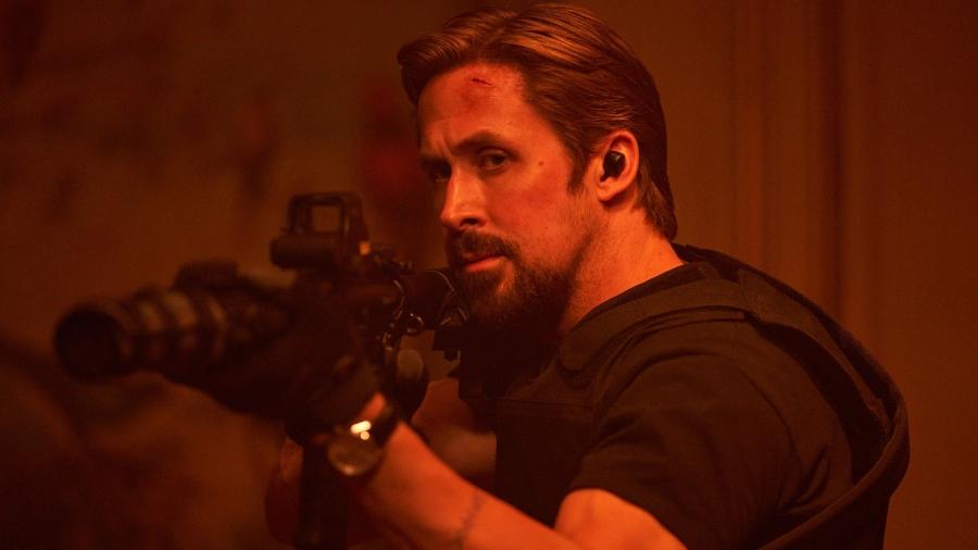 Ryan Gosling em "Agente Oculto" - Netflix
