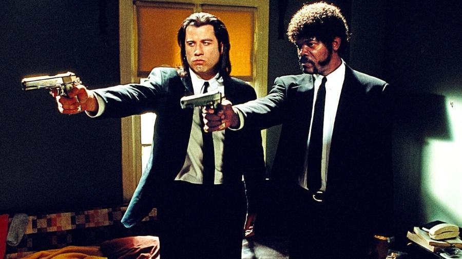 John Travolta e Samuel L. Jackson em 'Pulp Fiction'