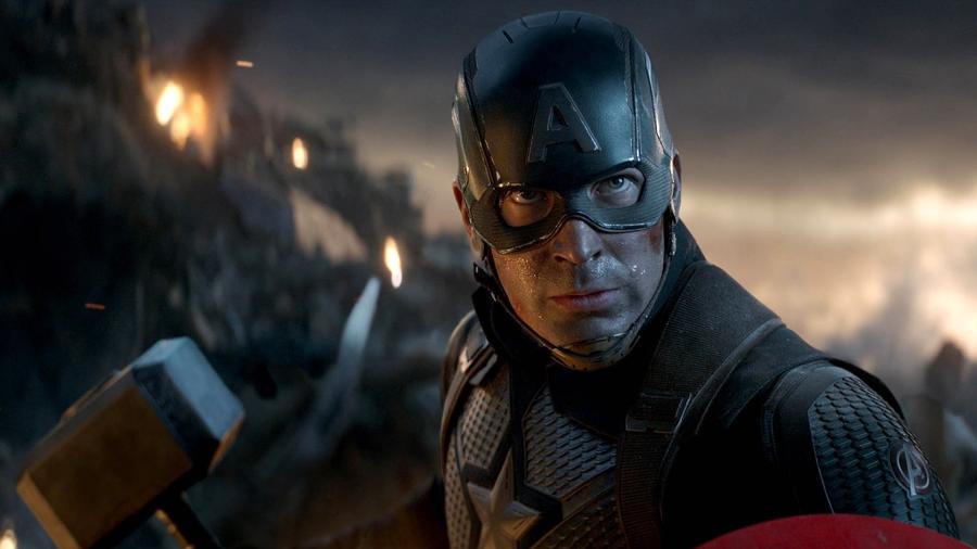 Chris Evans como Capitão América em "Vingadores Ultimato" - Marvel/Disney