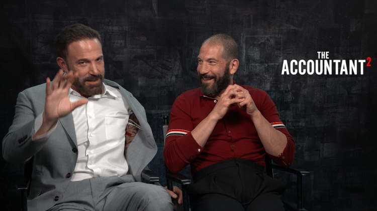 Ben Affleck e Jon Bernthal falam com Splash sobre 'O Contador 2' Ben Affleck e Jon Bernthal falam com Splash sobre 'O Contador 2'