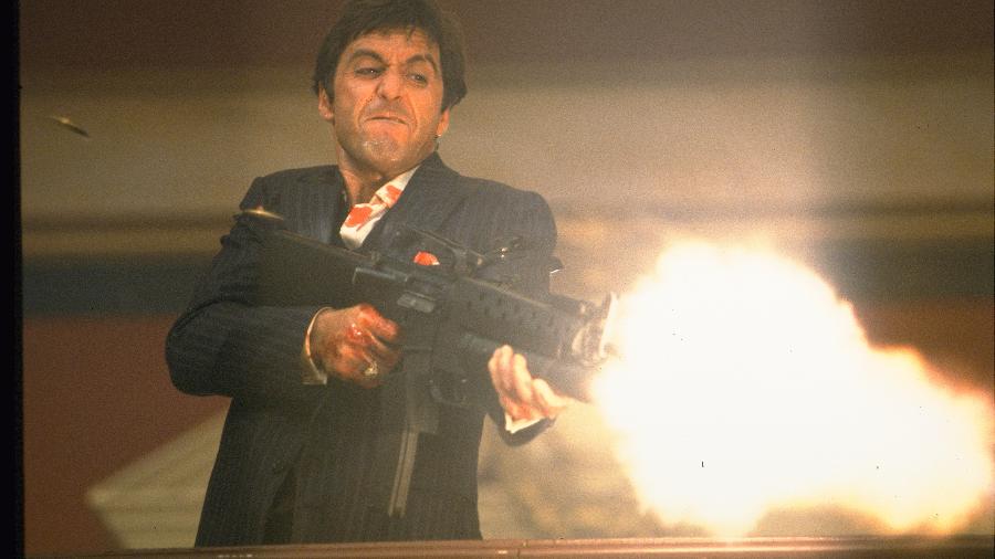 Al Pacino em "Scarface" - Universal