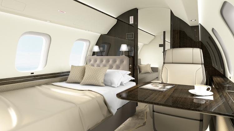  Avião executivo pode voar mais de 15 mil km sem escalas