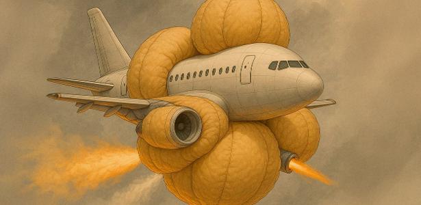 Queda de avião na Índia inspira projeto de airbag em aviões com uso de IA