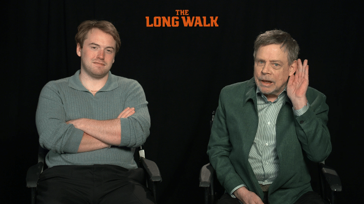 Cooper Hoffman e Mark Hamill falam sobre 'A Longa Marcha'