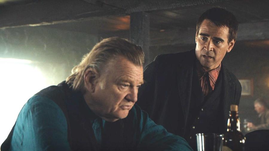 Colin Farrell e Brendan Gleeson em cena de "Os Banshees de Inisherin" - Searchlight