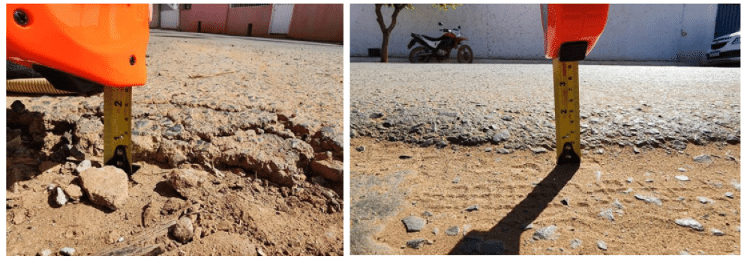 Análise sobre a espessura do pavimento em Cotegipe (BA), segundo fiscalização do TCU Análise sobre a espessura do pavimento em Cotegipe (BA), segundo fiscalização do TCU
