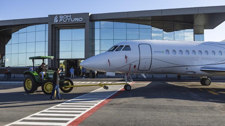 Aeroporto executivo Bom Futuro: Local teve investimentos de R$ 100 milhões pela empresa do agronegócio homônima Aeroporto executivo Bom Futuro: Local teve investimentos de R$ 100 milhões pela empresa do agronegócio homônima
