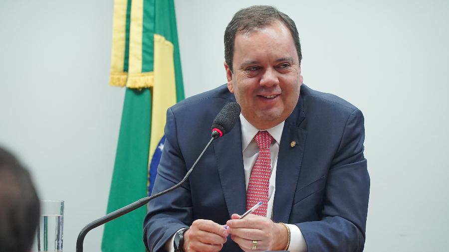 O deputado Elmar Nascimento, líder do União Brasil na Câmara