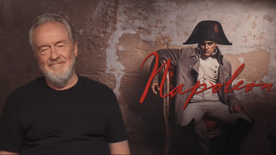 Ridley Scott, diretor de 'Napoleão'