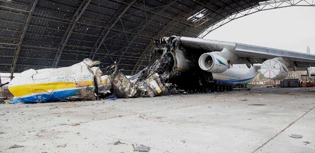 An-225: 3 anos após destruição, retomada do maior avião do mundo é incerta