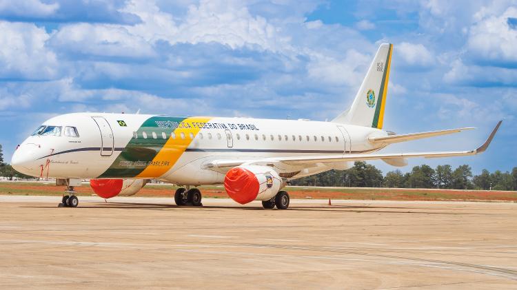 Aeronave Embraer 190 denominado VC-2 e batizado de Augusto Severo: Avião da FAB é usado para o transporte presidencial