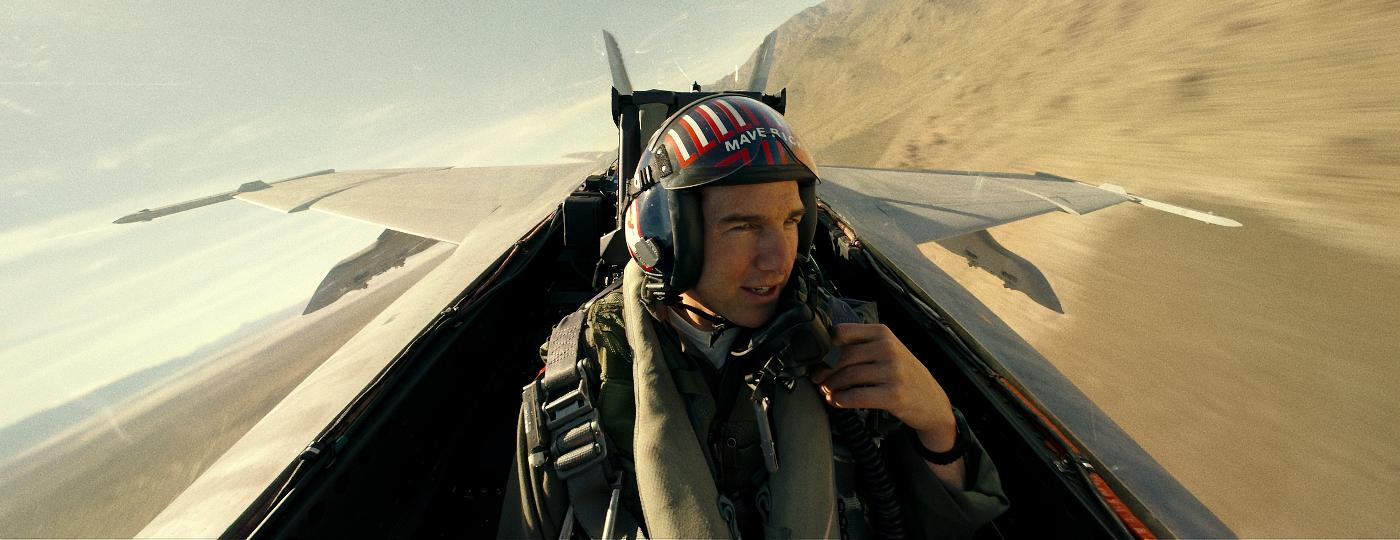 "Top Gun: Maverick" traz várias cenas de voos e acrobacias de caças F/A-18 Super Hornet - Divulgação/Paramount Pictures