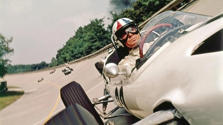 James Garner no clássico 'Grand Prix' James Garner no clássico 'Grand Prix'