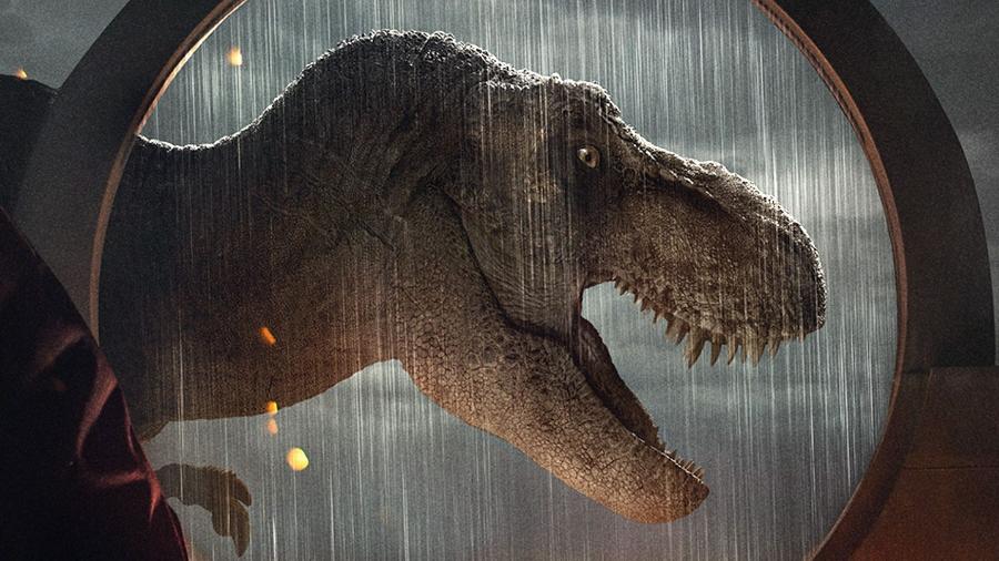 O T-Rex ainda é o astro maior de "Jurassic Park: Domínio" - Universal