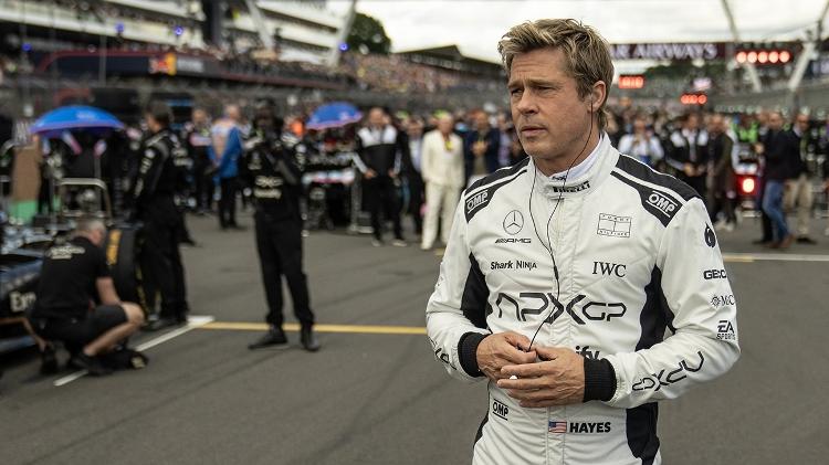 Brad Pitt em modo 'astro de Hollywood' à frente de 'F1' Brad Pitt em modo 'astro de Hollywood' à frente de 'F1'