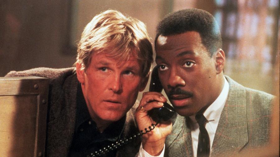 Nick Nolte e Eddie Murphy em "48 Horas" - Paramount