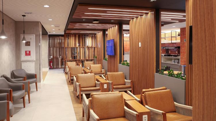 Sala VIP Advantage no aeroporto de Congonhas Sala VIP Advantage no aeroporto de Congonhas