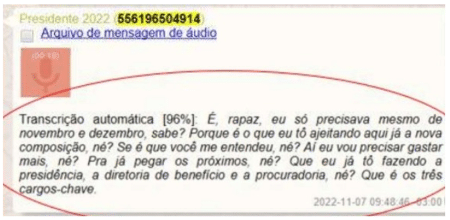Presidente da Conafer diz em 2022 que precisa 'gastar mais' para se preparar para a nova Presidência do INSS