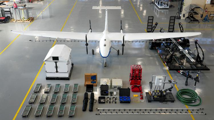 Avião remotamente controlado usado para pulverização agrícola Avião remotamente controlado usado para pulverização agrícola