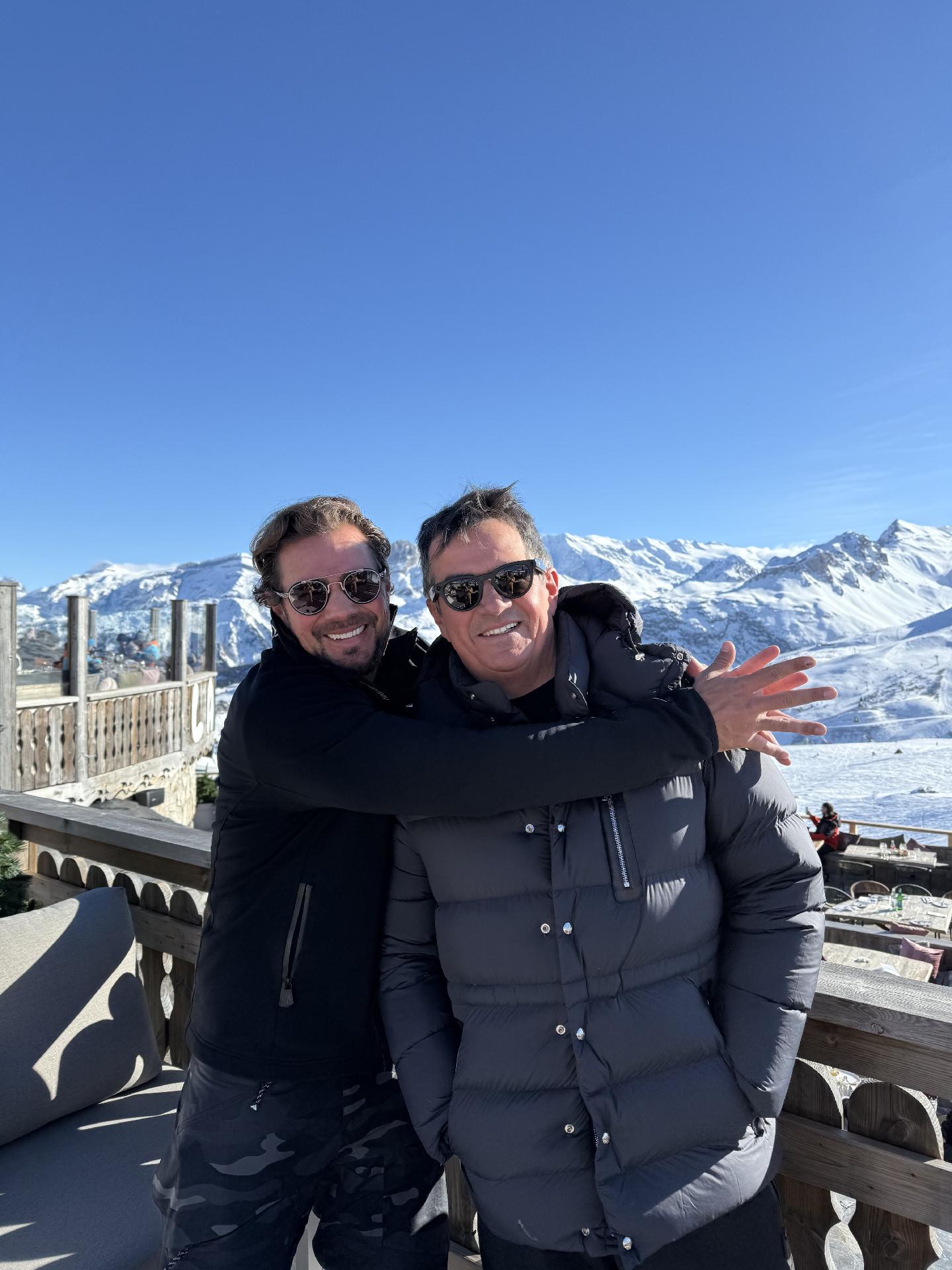 Daniel Vorcaro e Ciro Nogueira em viagem à França no início de 2025 - undefined
