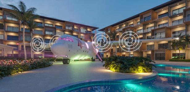 Resort naturista na Paraíba terá avião militar que foi da FAB como boate