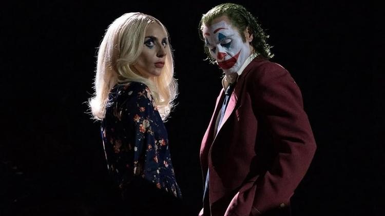 Lady Gaga e Joaquin Phoenix em 'Coringa: Delírio a Dois'