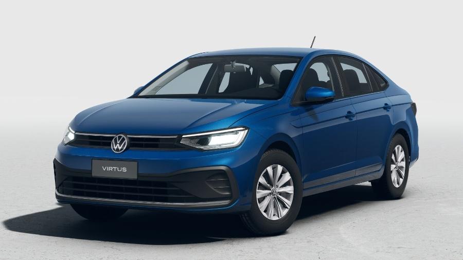 VW Virtus Sense seguirá visual da versão TSI (foto) mas terá rodas de aço e calotas