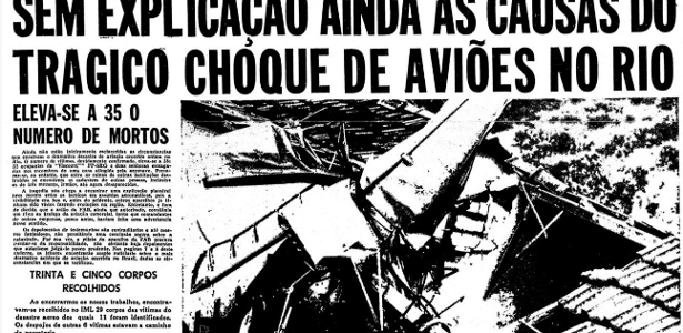 Há 65 anos, desastre aéreo de Ramos chocava o país; só o piloto sobreviveu