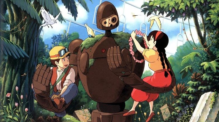 castelo no céu - Studio Ghibli/Netflix - Studio Ghibli/Netflix