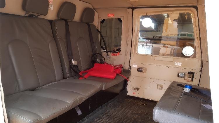 Helicóptero Sikorsky S-76 de matrícula PR-LCD que irá a leilão
