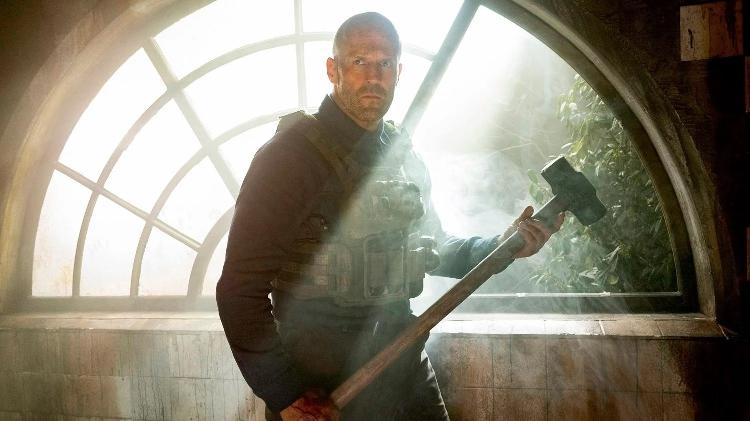 Jason Statham em 'Resgate Implacável' Jason Statham em 'Resgate Implacável'