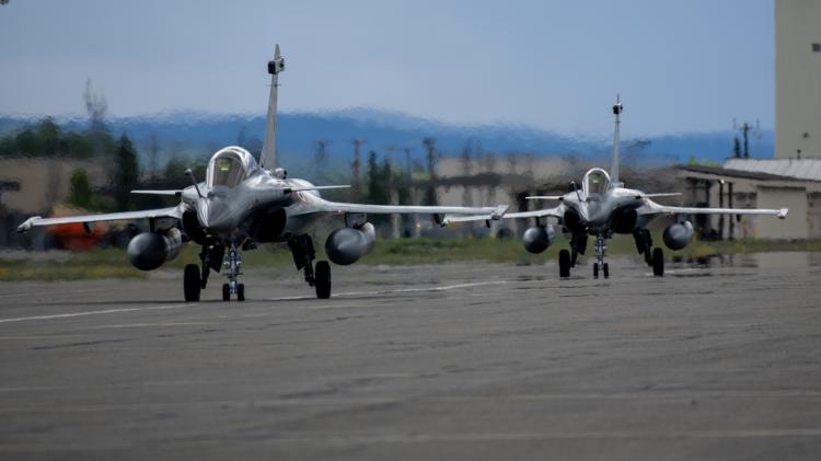 Caça Dassault Rafale da Força Aérea Indiana Caça Dassault Rafale da Força Aérea Indiana