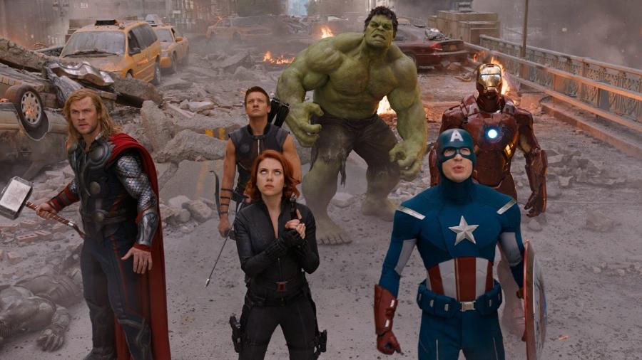 Os maiores heróis da Terra reunidos em "Os Vingadores", que completa 10 anos - Marvel