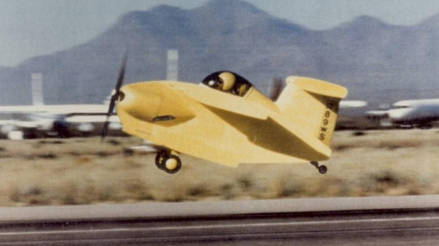 Bumble Bee II, o menor avião tripulado do mundo, com capacidade para apenas uma pessoa - Reprodução