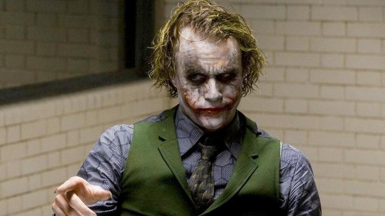 Heath Ledger em 'Batman - O Cavaleiro das Trevas'