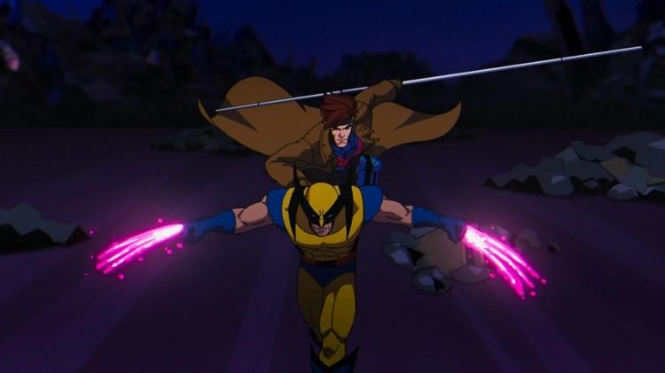 Wolverine e Gambit em 'X-Men '97'