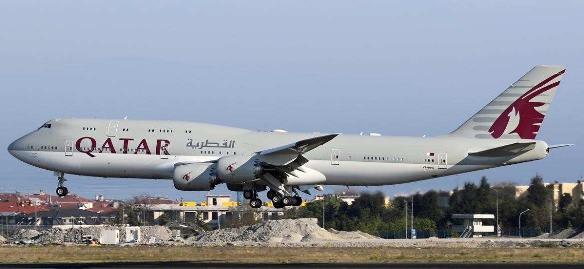 Boeing 747 exclusivo da família real do Qatar e de autoridades do país - Mehmet Mustafa Çelik