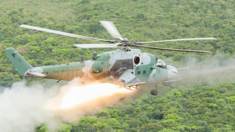 Mil Mi-35, batizado como AH-2 Sabre na Força Aérea Brasileira