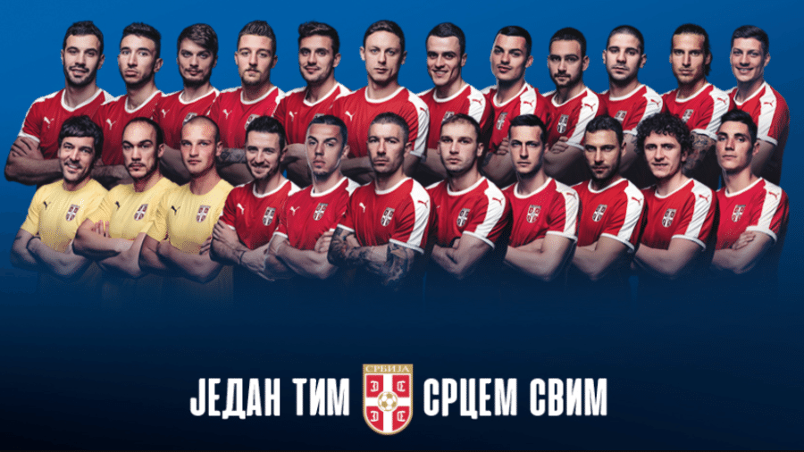 Veja os 23 jogadores da Sérvia que jogarão a Copa do Mundo - Divulgação