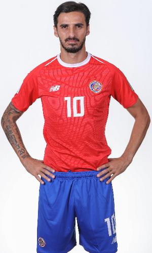 Bryan Ruiz, meia da Seleção da Costa Rica