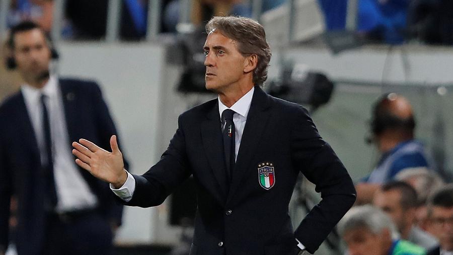Roberto Mancini é o técnico da seleçao da Itália - Arnd Wiegmann/Reuters