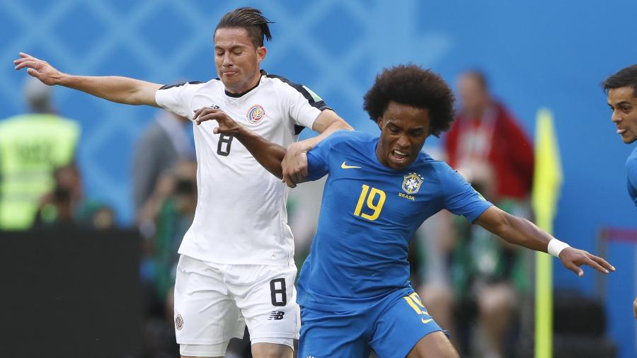 Camisa 19 passou em branco nos três primeiros jogos do Brasil pela Copa do Mundo de 2018 - Xinhua/Cao Can