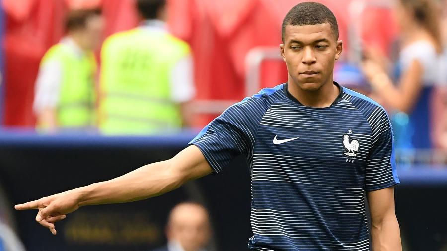 Segundo "L"Équipe", jovem atacante machucou três vértebras antes de enfrentar a Bélgica - Jewel Samad/AFP