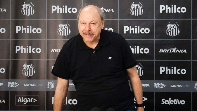 O presidente do Santos, José Carlos Peres, será o chefe da delegação brasileira no amistoso contra a Croácia - Ivan Storti/Santos FC - Ivan Storti/Santos FC